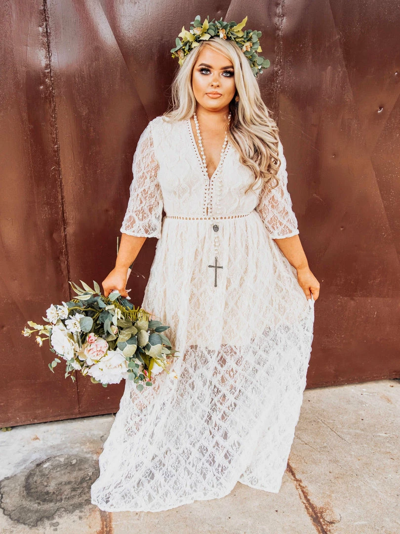 D & J Industries Angel Eyes Dress - Ivory Bridal 3 D & J Industries Angel Eyes Dress - Ivory Bridal