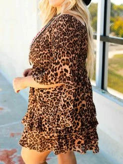 D & J Industries Concert Ready Dress - Cheetah Dresses