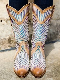 Alig Tannery New Arrivals Retro Cowgirl Boots