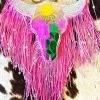 Southern Custom Designs Hand Painted Steer Sunset Fringe Freshie New Arrivals 2 Southern Custom Designs Hand Painted Steer Sunset Fringe Freshie New Arrivals