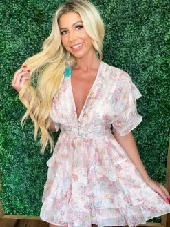 STORIA Blushing Over You Floral Dress New Arrivals