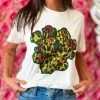 4B Custom Designs LLC Leopard Cactus T Shirt New Arrivals