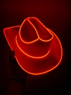 Western Fashion, Inc Cowboy Hat - LED - Fuchsia 8 Western Fashion, Inc Cowboy Hat - LED - Fuchsia