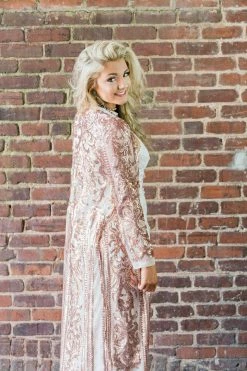 Dongguan Haohoo Clothing CO., Ltd Pre-Orders PREORDER The Royal Sequin Duster - Rose Gold