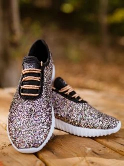 Mango Glitter Bomb Sneakers Adult And Children - Mermaid
