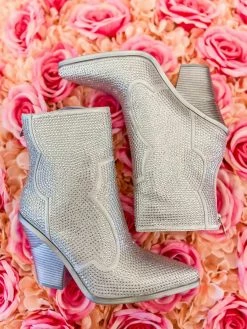 Azalea Wang Soulard Bootie - Silver