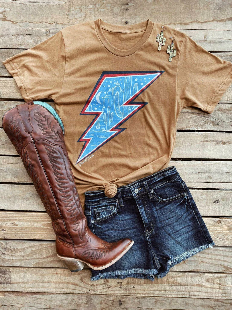 Benita Ceceille Tees American Storm Tee 3 Benita Ceceille Tees American Storm Tee