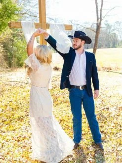 D & J Industries Angel Eyes Dress - Ivory Bridal 14 D & J Industries Angel Eyes Dress - Ivory Bridal