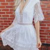 D & J Industries Sale! Anywhere With You Dress - White 2 D & J Industries Sale! Anywhere With You Dress - White