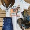 Miss Mud Pie Bad Ass Mamacita Tee - Cream