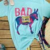 Miss Mud Pie Bad Ass Tee - Mint Clothing
