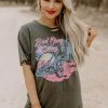 Country Deep Bad Moon Rising Distressed Tee Clothing 1 Country Deep Bad Moon Rising Distressed Tee Clothing