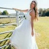 D & J Industries Bridal Lace Long Dress 1 D & J Industries Bridal Lace Long Dress