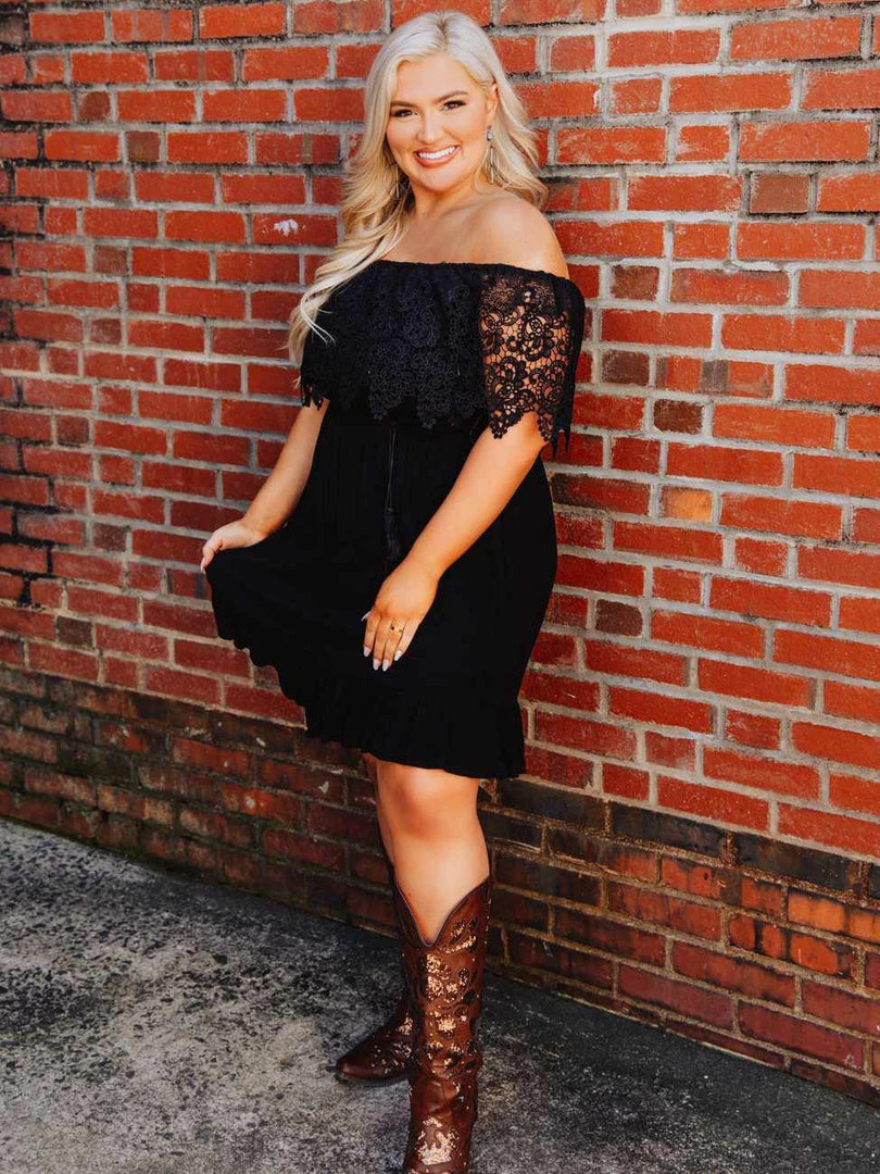 D & J Industries Bride Babes Dress - Black Sale! 4 D & J Industries Bride Babes Dress - Black Sale!