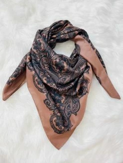 Rowdy Crowd Clothing Brown Road Wild Rag