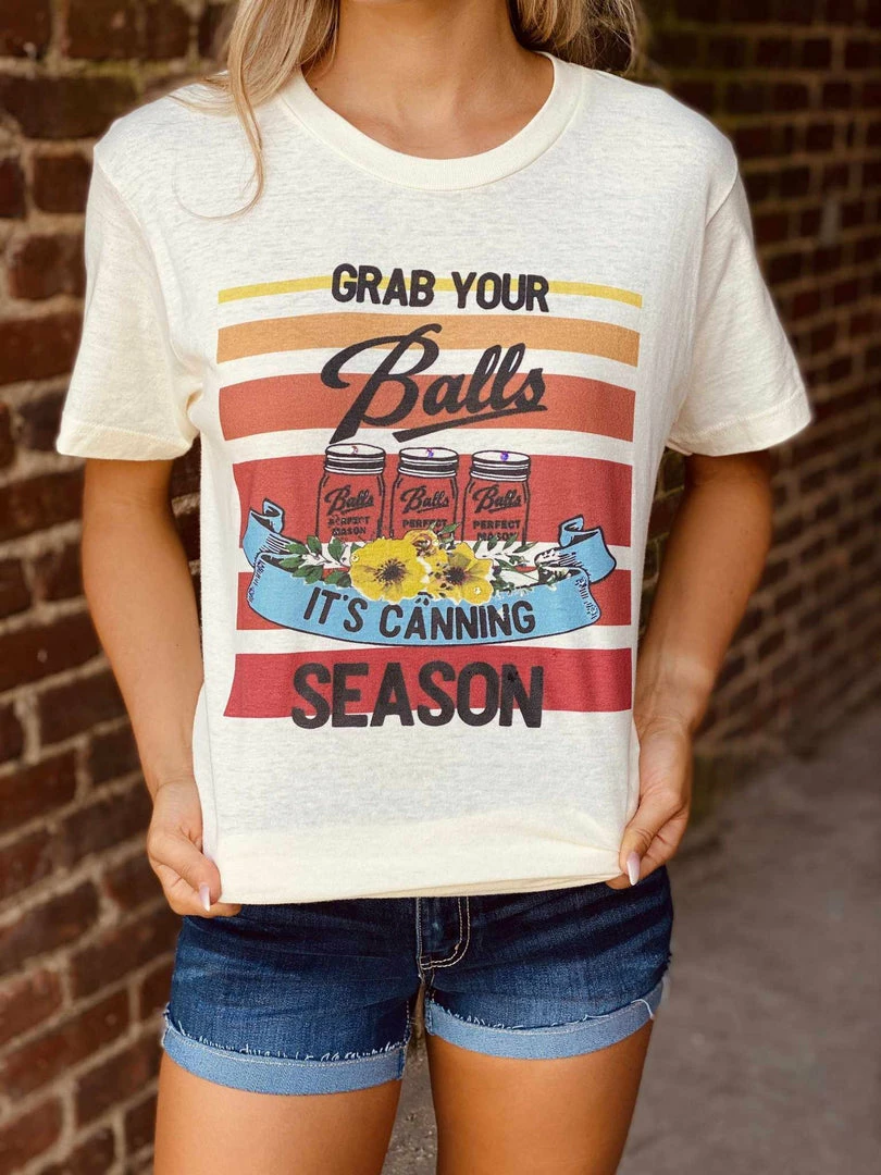 Bling-A-Gogo Clothing Canning Season Tee 3 Bling-A-Gogo Clothing Canning Season Tee