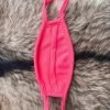Southern Fried Chics Childs Stretchy Face Mask - Neon Pink 1 Southern Fried Chics Childs Stretchy Face Mask - Neon Pink