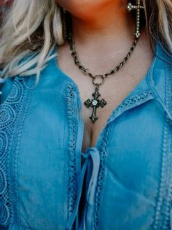 D & J Industries Circle Of Love Top - Royal Blue Tops