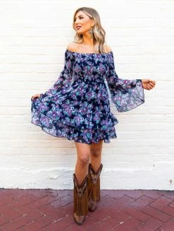 Southernfriedchics Store 26 Southern Fried Chics Dresses Concert Ready — Floral Western Dress