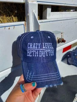 Buckin Barn Accessories Crazy Level Hat - White