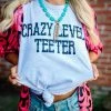 Buckin Barn Crazy Level Teeter Tee Clothing 2 Buckin Barn Crazy Level Teeter Tee Clothing