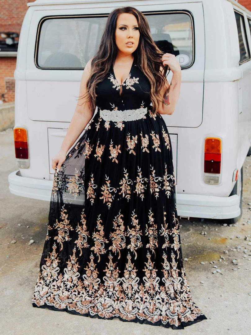 Southern Fried Chics Clothing Enchanted Nights Sequin Dress 5 Southern Fried Chics Clothing Enchanted Nights Sequin Dress