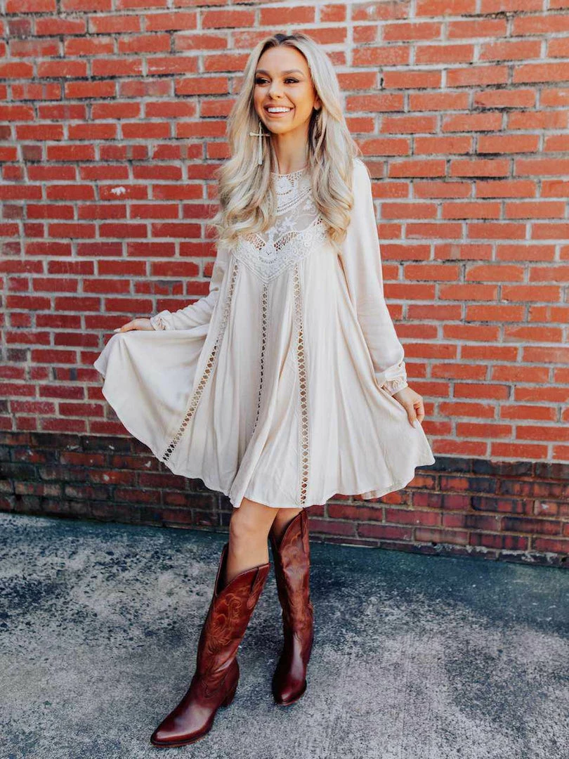 D & J Industries Sale! Every Little Thing Dress - Ivory 6 D & J Industries Sale! Every Little Thing Dress - Ivory