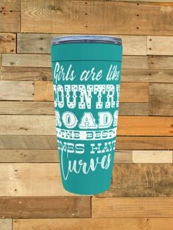 GTN Girls Are Like Country Roads Tumbler Accessories