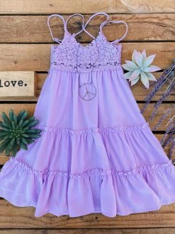 Dongguan Haohoo Clothing CO., Ltd Sale! Girls Southbound Dress - Lavender 6 Dongguan Haohoo Clothing CO., Ltd Sale! Girls Southbound Dress - Lavender