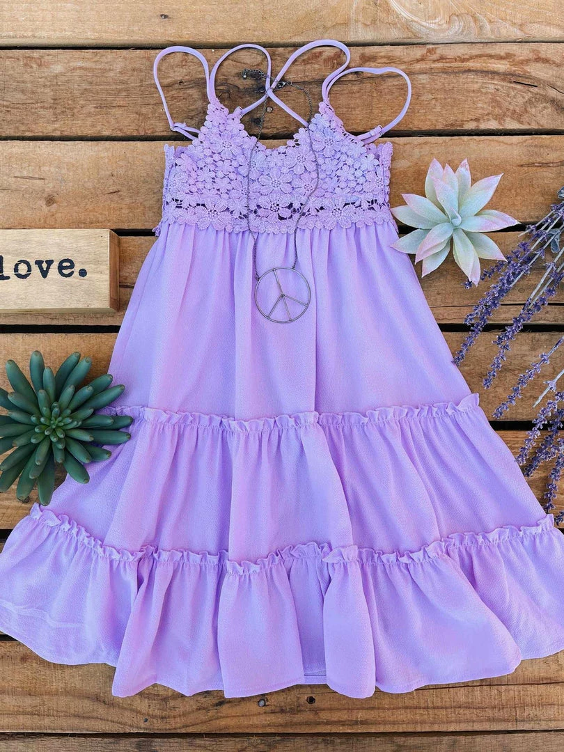 Dongguan Haohoo Clothing CO., Ltd Sale! Girls Southbound Dress - Lavender 4 Dongguan Haohoo Clothing CO., Ltd Sale! Girls Southbound Dress - Lavender