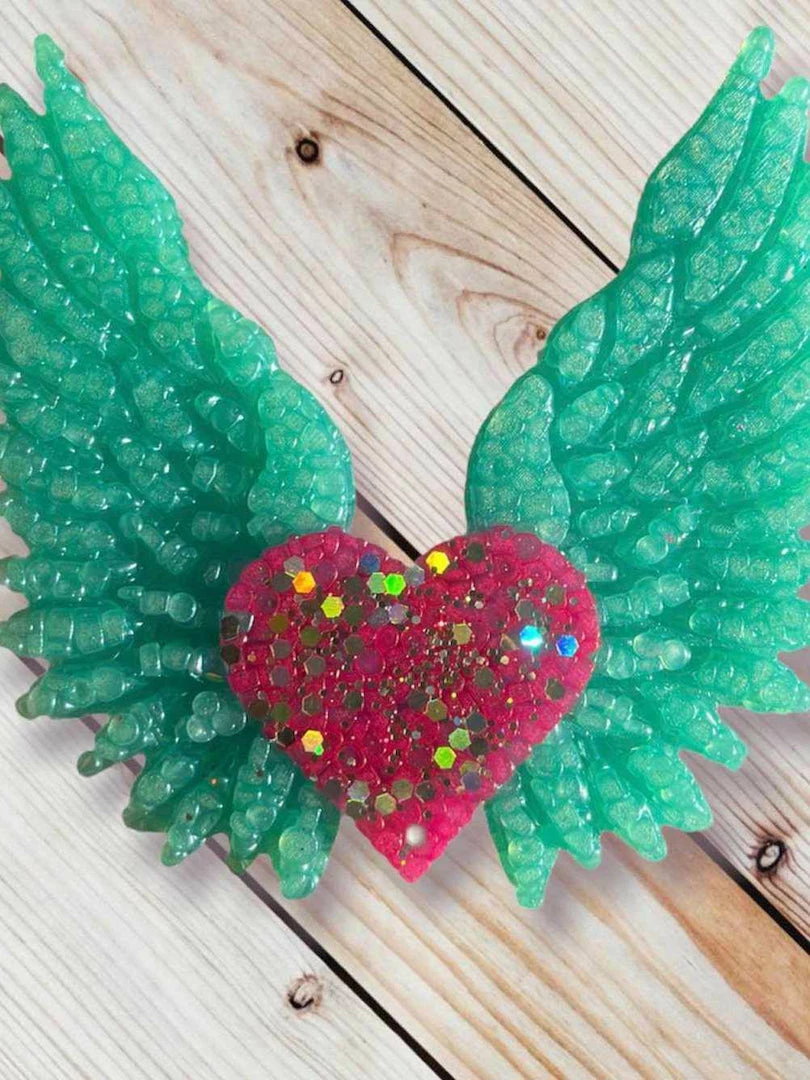 Buckin Baby Wholesale Heart Wings Freshie Accessories 3 Buckin Baby Wholesale Heart Wings Freshie Accessories