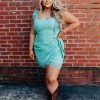 D & J Industries Hello Beautiful Dress - Mint