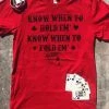 Buckin Barn Know When To Hold Em Tee