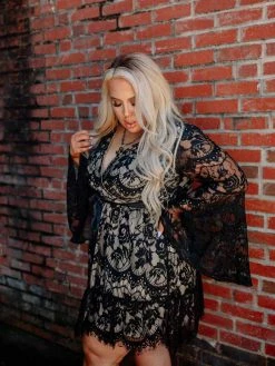 D & J Industries Co., LTD. Lacey Belle Dress - Black 26 D & J Industries Co., LTD. Lacey Belle Dress - Black