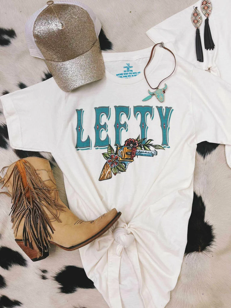 4B Custom Designs LLC Lefty Tee Clothing 3 4B Custom Designs LLC Lefty Tee Clothing