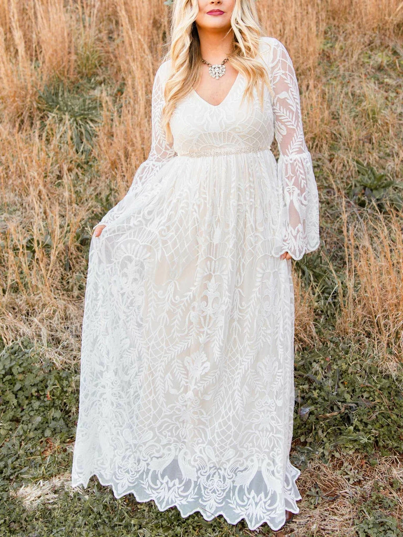 D & J Industries Look Famous Tonight Dress - White/Neutral 4 D & J Industries Look Famous Tonight Dress - White/Neutral