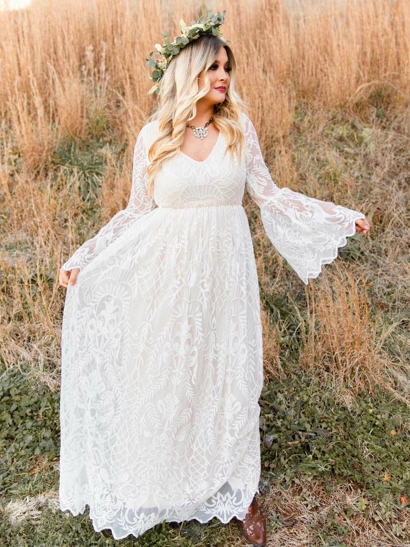 D & J Industries Look Famous Tonight Dress - White/Neutral 6 D & J Industries Look Famous Tonight Dress - White/Neutral