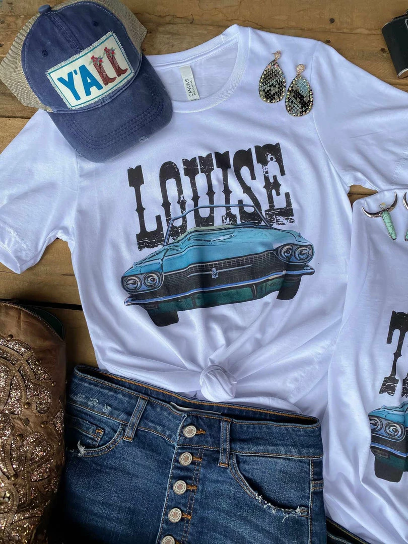 Miss Mud Pie Louise Tee - White 3 Miss Mud Pie Louise Tee - White