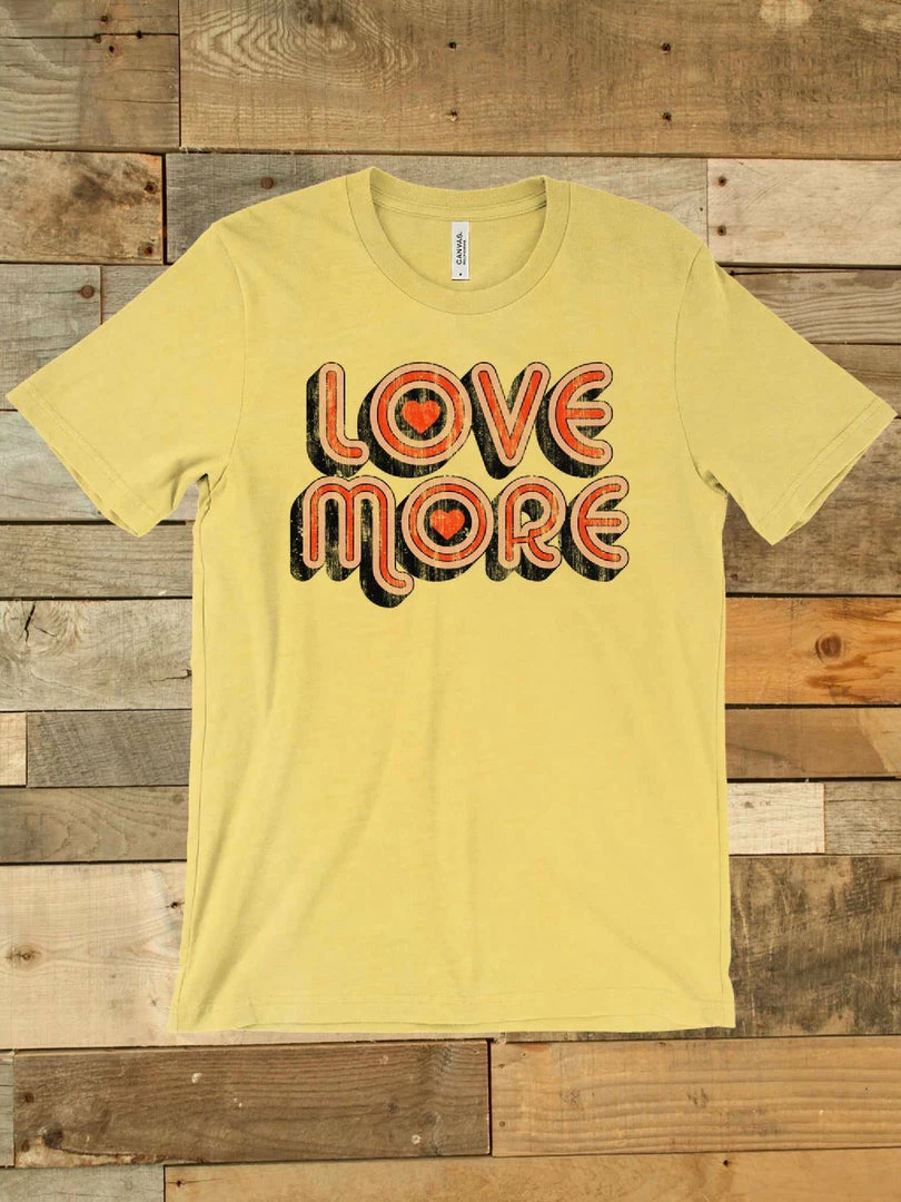 GTN Clothing Love More Tee 4 GTN Clothing Love More Tee