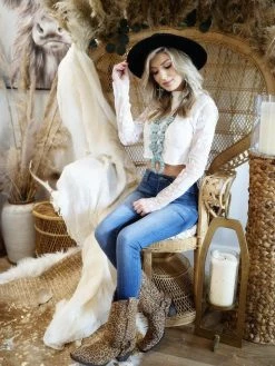 D & J Industries Made For You Top - White