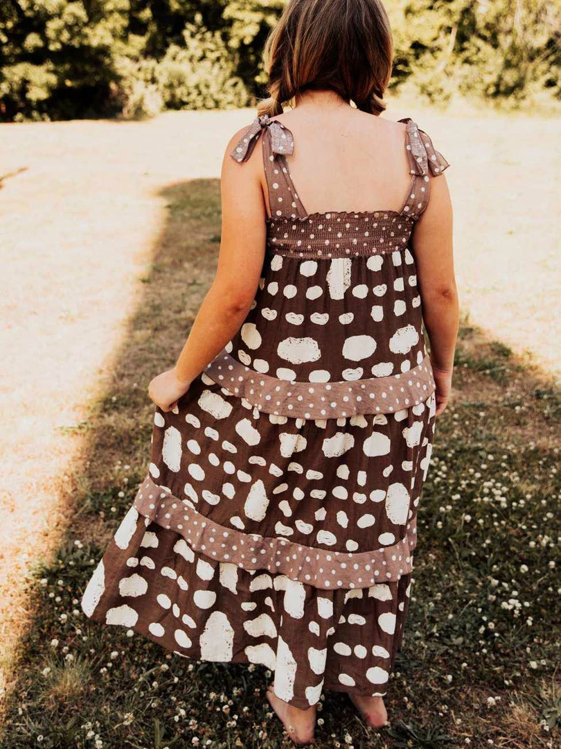 Bucket List Mocha Days Midi Dress 6 Bucket List Mocha Days Midi Dress