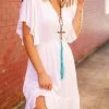 D & J Industries Never Lookin Back Dress - White Sale! 2 D & J Industries Never Lookin Back Dress - White Sale!