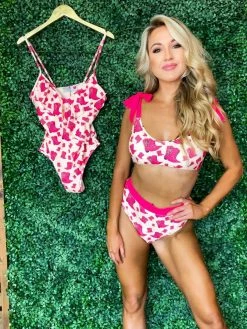 Sylon Fashion Co, Ltd Bikini Bottom High Waisted Hot Pink Cowgirl Boots 9 Sylon Fashion Co, Ltd Bikini Bottom High Waisted Hot Pink Cowgirl Boots