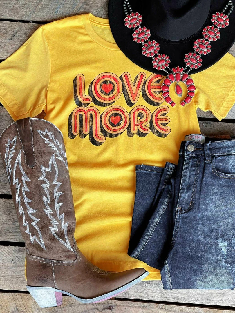 GTN Clothing Love More Tee 3 GTN Clothing Love More Tee