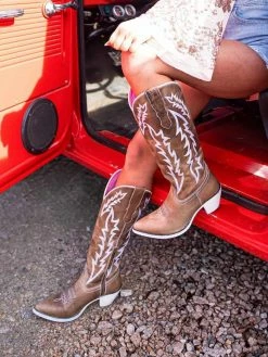 Prachi Leather Kickin Desert Boots New Arrivals