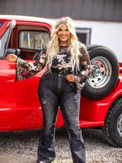 D & J Industries Co., LTD. Keep On Rollin Sequin Bodysuit - Black And Rose Gold Clothing 7 D & J Industries Co., LTD. Keep On Rollin Sequin Bodysuit - Black And Rose Gold Clothing