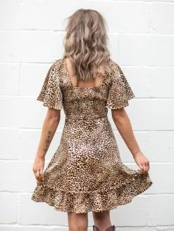 D & J Industries Co., LTD. Wild About You Leopard Dress Clothing