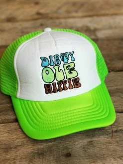 FayCo Dirty Ole Hippie Trucker Hat Accessories