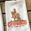 Miss Mud Pie Accessories Cowgirls Just Wanna Have Fun Hand Towel 1 Miss Mud Pie Accessories Cowgirls Just Wanna Have Fun Hand Towel