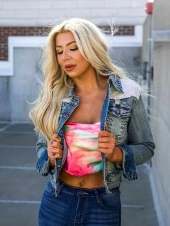 Dongguan Haohoo Clothing CO., Ltd The Jean Jacket - Light Sequin 7 Dongguan Haohoo Clothing CO., Ltd The Jean Jacket - Light Sequin